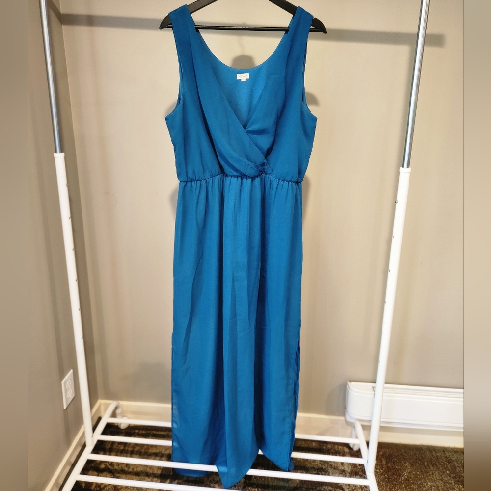 Kismet Teal Maxi Dress